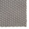 vidaXL - Vloerkleed - rechthoekig - 80x160 - cm - katoen - grijs