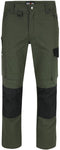 Herock Dero (2101) - Werkbroek - 2-way stretch met kniezakken - Zwart - Maat 38