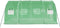 vidaXL - Tuinkas - met - stalen - frame - 12 - m² - 4x3x2 - m - groen