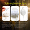 Giftmas LED Hangdecoratie - Kerstbel & Kerstboom - Warm Wit - 14x18,3 cm (2 stuks)