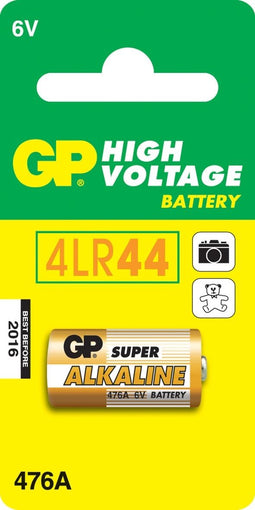 GP 476A - Alkaline Batterij - Betrouwbare energiebron voor diverse apparaten - Multi-color