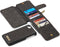 Caseme luxe portemonnee hoes Geschikt voor iPhone SE (2022 / 2020) / 8 / 7 / 6(s) zwart
