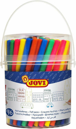 Set Viltstiften Jovi MAXI 96 Stuks