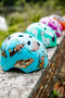 Mini Hornit Lids Fietshelm voor Kinderen met LED achterlicht - Super Sloth (S)