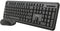 Trust Ody - Draadloze Toetsenbord en Muis Set - Stille Toetsen en Morsbestendig - Qwerty UK