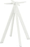 Infinity Terrastafel Wit Frame + Riverwashed Wood HPL 70x70 cm - Essentials 120021477