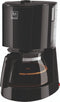 Melitta Easy Top 1023-04 - Koffiezetapparaat - Druppelstop en uitneembare filter - Zwart/RVS