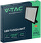 V-TAC VT-44109-B - LED Schijnwerper - 100W 9500 Lumen IP65 Waterdicht Zwart