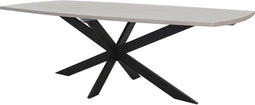 Tuintafel Ovaal - Madison 2.0 - 240cm - Betonlook - Kruispoot - The Outsider