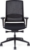 Gispen Zinn Smart Bureaustoel - 4D armleggers - Zwart - EN 1335 & NPR 1813 Keurmerk
