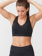 Rohnisch Embrace SportsBra CD - Sportbeha met voorgevormde cups en beugel - Black - Maat XL