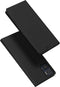 Dux Ducis Motorola Moto E22 - Slim Softcase Bookcase - 1 pashouder - Zwart