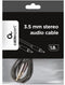 Gembird CCAP-444-6 - Kabel 3.5mm - 180cm - Zwart