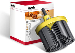 Kwb 599100 - 7-delige multiring-gatzaag met centerboor - gehard verenstaal (1 stuk)