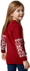 dressforfun - Kersttrui Rudi Rendier - Gebreid - Rood - Maat 140 (9-10y)