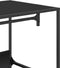 vidaXL - Kledingkast - 90x50x180 - cm - bewerkt - hout - zwart