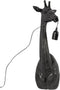 Wandlamp giraf E27 zwart - L20,5B19H61CM