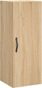 vidaXL - Wandkast - 34,5x34x90 - cm - bewerkt - hout - sonoma - eikenkleurig