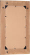 vidaXL - Wandspiegel - 60x90 - cm - massief - gerecycled - hout