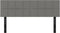 vidaXL - Hoofdborden - 2 - st - 72x5x78/88 - cm - stof - donkergrijs