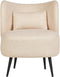 Fauteuil OTSBY Bouclé Beige