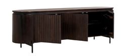 Multifurn Mokka - TV-meubel - 3 deuren - Walnut - 170 x 40 x 56 cm
