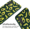 iMoshion Hoesje Geschikt voor Samsung Galaxy A34 (5G) Hoesje Met Koord - iMoshion Siliconen design hoesje met koord - Groen / Avocado Green