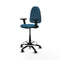 Piqueras y Crespo B2D01RN - Bureaustoel - Hoogteverstelbaar met armleuning - Groene benzine