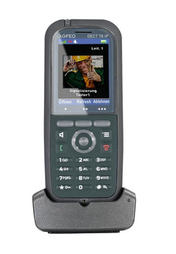 AGFEO DECT 78 IP IP telefoon Grijs TFT