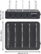 Manhattan 102261 102261 USB-laadstation 2.4 A 4 x USB 3.2 Gen 1 bus A (USB 3.0) Thuis