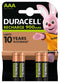 Duracell STAYCHARAAAP4 - Oplaadbare AAA Batterijen - 4 stuks (4x)