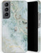 Selencia Hoesje Geschikt voor Samsung Galaxy S22 Hoesje - Selencia Maya Fashion Backcover - blauw