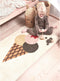 OYOY Tapijt / Vloerkleed Ice cream - 140 x 80 cm - Wol / Katoen - Multi