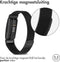 iMoshion Bandje Geschikt voor Fitbit Inspire Maat S - iMoshion Milanees magnetische band met installatiehulp - Zwart
