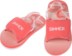 SINNER Subang - Kinder Slippers - Verstelbaar klitteband - Roze - Maat 19