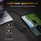 Golden Sound Boost - Powerbank 20.000mAh - 22,5W Snellader - USB-A & USB-C - Quick Charge met Led Display