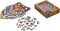 UNIDRAGON Houten Puzzel Voor Volwassenen Dier - Mooie Tijger - 181 stukjes - Medium 25x32 cm