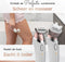 Wellshave 4 in 1 Ladyshave - Draadloos Scheerapparaat - Trimmer voor Gezicht en Lichaam - Waterdicht