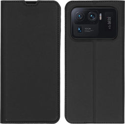 iMoshion Hoesje Geschikt voor Xiaomi Mi 11 Ultra Hoesje Met Pasjeshouder - iMoshion Slim Folio Bookcase - Zwart