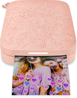 HP Sprocket New Edition - Mobiele Fotoprinter - Sneller verbinden - Blush