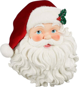 House of Seasons Kerstversiering Santa - 49x14x55 cm - Polyresin - Rood
