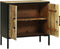 vidaXL - Dressoir - 70x35x70 - cm - Massief - Ruw - Mango - Hout