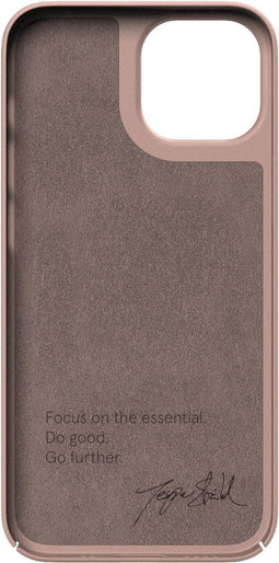 Nudient Thin Case - Apple iPhone 13 Mini - Indrukwekkend slank 1 mm - Dusty Pink
