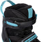 Nijdam Lightning Booster - Skeelers - Verstelbaar 38-42 - Blauw/Zwart
