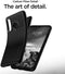 Spigen Rugged Armor - Soft case - Schokbestendig - Zwart