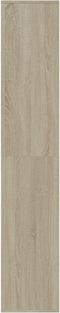 vidaXL Schoenenkast - 54x34x183 cm - 22 vakken - Sonoma eiken