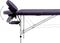 vidaXL - Massagetafel - inklapbaar - 2 - zones - aluminum - paars
