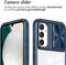 imoshion Hoesje Geschikt voor Samsung Galaxy A34 (5G) Hoesje - imoshion Camslider Backcover - Donkerblauw