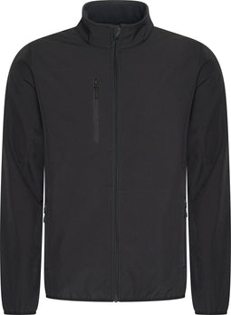 Mario Russo Softshell Jas Heren - Winddicht en waterafstotend - Zwart - 3XL