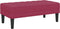 vidaXL - Ligbed - Wijnrood - 113x57x39 - cm - Velvet